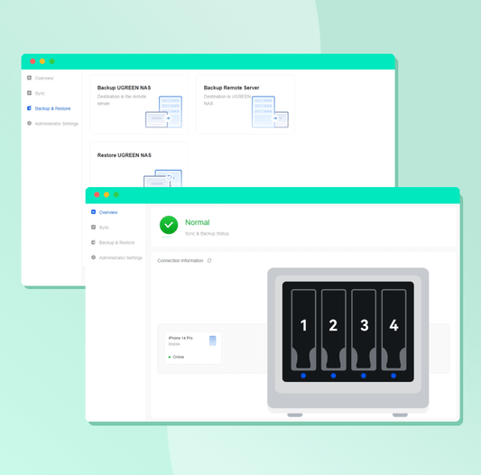 Data backup can effectively ensure the security of your data.